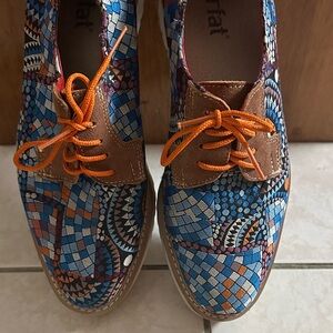 Colorful Patterned Women's Shoes
